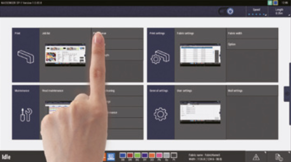 Simple Touch Panel Control